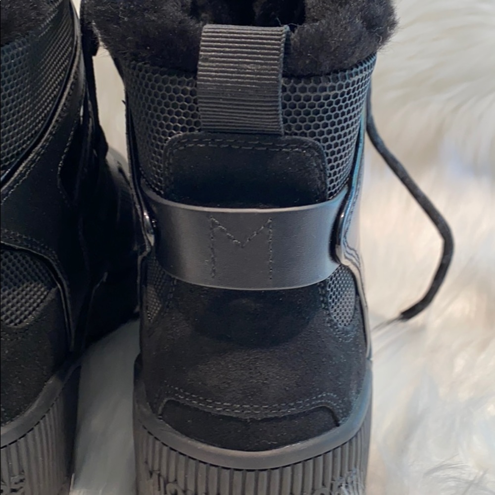 MICHAEL KORS Brooke Fur Chunky Hiking Ski Boot - Picture 6 of 11